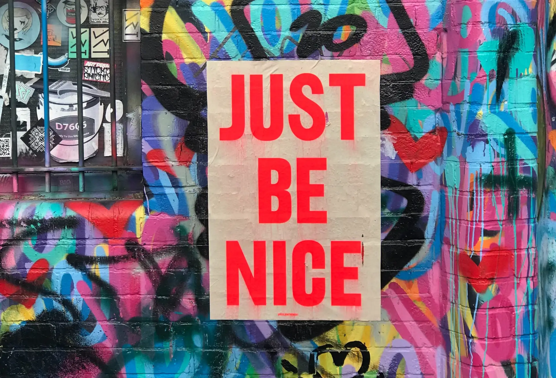 Just be nice